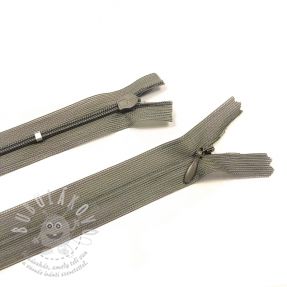 Cipzár 25 cm rejtett nem bontható taupe