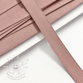 Lapos gumi 15 mm old pink