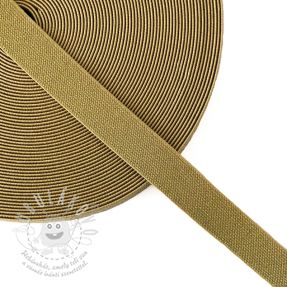 Sima gumi 2,5 cm glitter gold