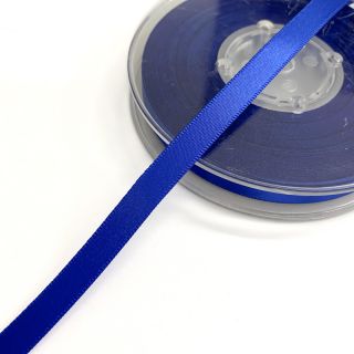 Kétoldalas szatén szalag 9 mm cobalt
