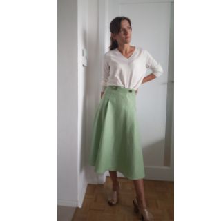 Lenvászon előmosott 170 g light green