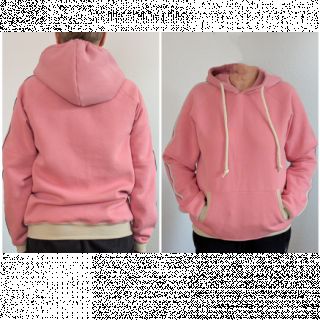 Szabadidő anyag fésült JOGGING light salmon