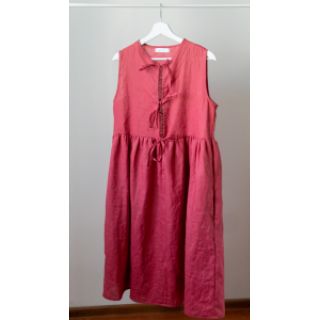 Lenvászon előmosott 170 g rose pink