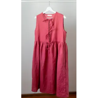 Lenvászon előmosott 170 g rose pink
