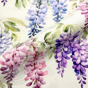 Dekorációs anyag Serene Wisteria Charm digital print