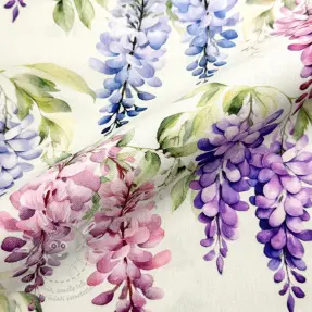 Dekorációs anyag Serene Wisteria Charm digital print
