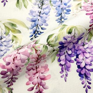 Dekorációs anyag Serene Wisteria Charm digital print