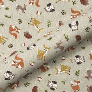 Dekorációs anyag Linenlook premium Forest Friend Animal