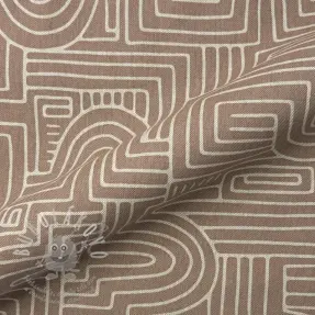 Dekorációs anyag Linenlook premium Curve Maze Line