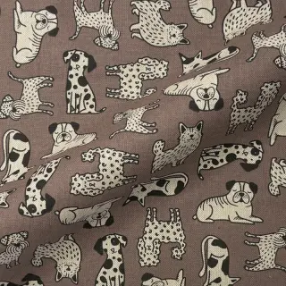Dekorációs anyag Linenlook premium Dog Wildlife Art