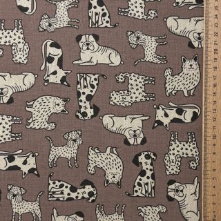 Dekorációs anyag Linenlook premium Dog Wildlife Art