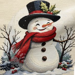 Dekorációs anyag GOBELIN PREMIUM Happy Snowman PANEL