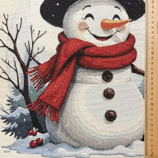 Dekorációs anyag GOBELIN PREMIUM Happy Snowman PANEL