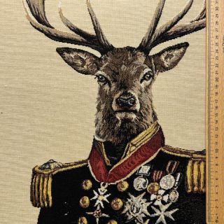 Dekorációs anyag GOBELIN PREMIUM Deer Admiral Statue PANEL