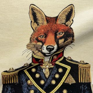 Dekorációs anyag GOBELIN PREMIUM Fox Admiral Statue PANEL