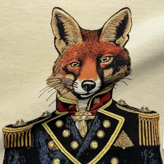 Dekorációs anyag GOBELIN PREMIUM Fox Admiral Statue PANEL
