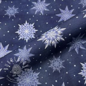 Pamutvászon Ice Star Frozen