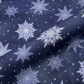 Pamutvászon Ice Star Frozen