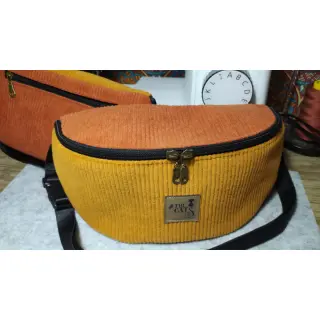 Kordbársony 6W COTTON TOUCH ochre