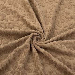 Frottír Animal skin brown