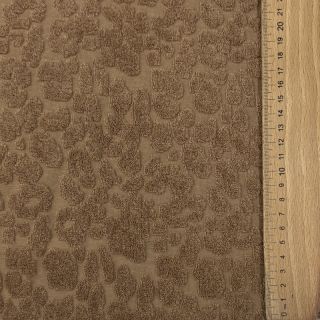 Frottír Animal skin brown