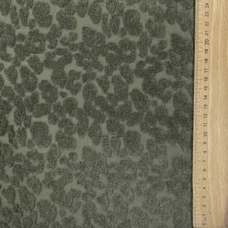 Frottír Animal skin dark green