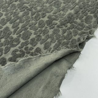 Frottír Animal skin dark green