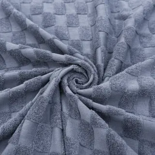 Frottír Checks blue