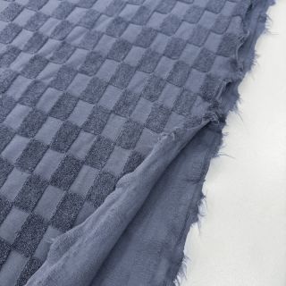 Frottír Checks blue