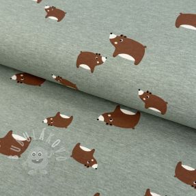 Jersey Bears dark mint melange