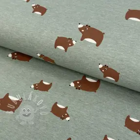Jersey Bears dark mint melange