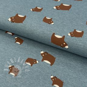 Jersey Bears smoke blue melange