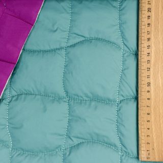 Steppelt anyag Graphic square cyan cerise