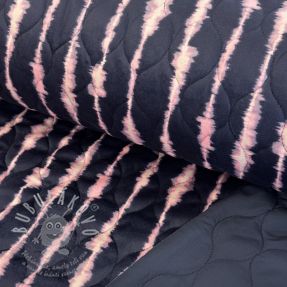 Steppelt anyag VELVET Stripes navy