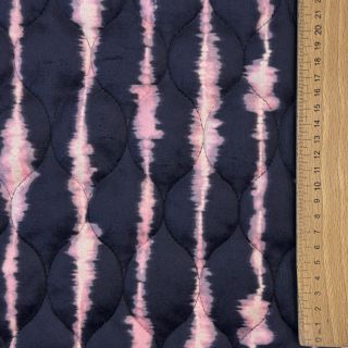 Steppelt anyag VELVET Stripes navy