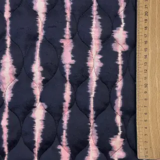Steppelt anyag VELVET Stripes navy