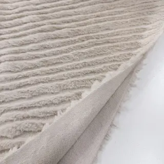 Műszőrme Stripes beige