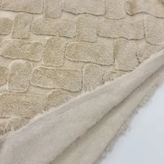 Műszőrme Abstract ecru