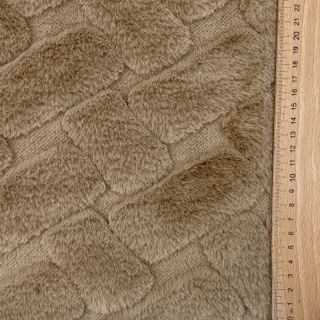 Műszőrme Abstract sand