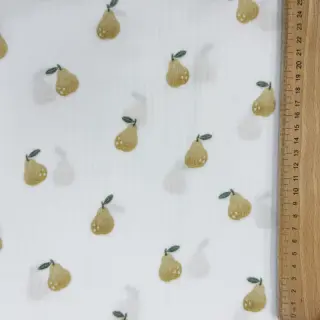 Dupla géz/muszlin Pears design A digital print