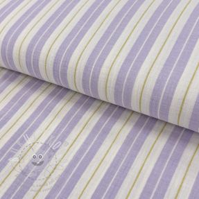 Dupla géz/muszlin YARN DYED Line purple