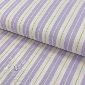 Dupla géz/muszlin YARN DYED Line purple