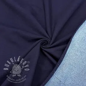 Szabadidő anyag DENIM indigo blue