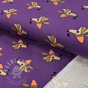 Szabadidő anyag Dogs and hearts purple