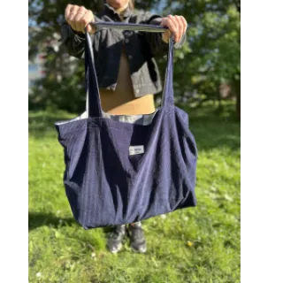 Kordbársony 6W COTTON TOUCH navy