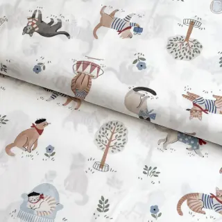 Pamutvászon Vive la France design A digital print
