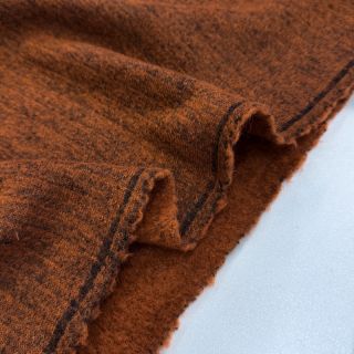 Kabát anyag PRATO wool brick melange