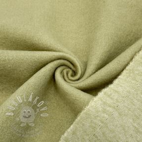 Kabát anyag PRATO wool light green