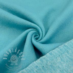 Kabát anyag PRATO wool aqua