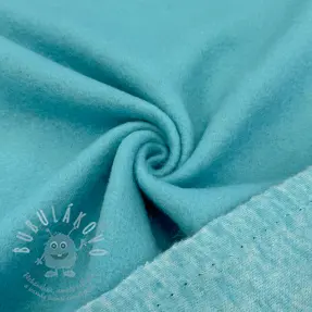 Kabát anyag PRATO wool aqua